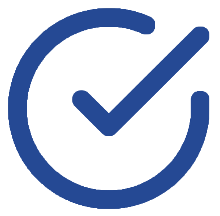 circle with check mark