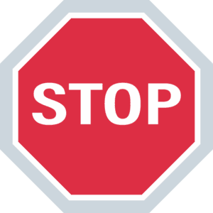 stop sign icon